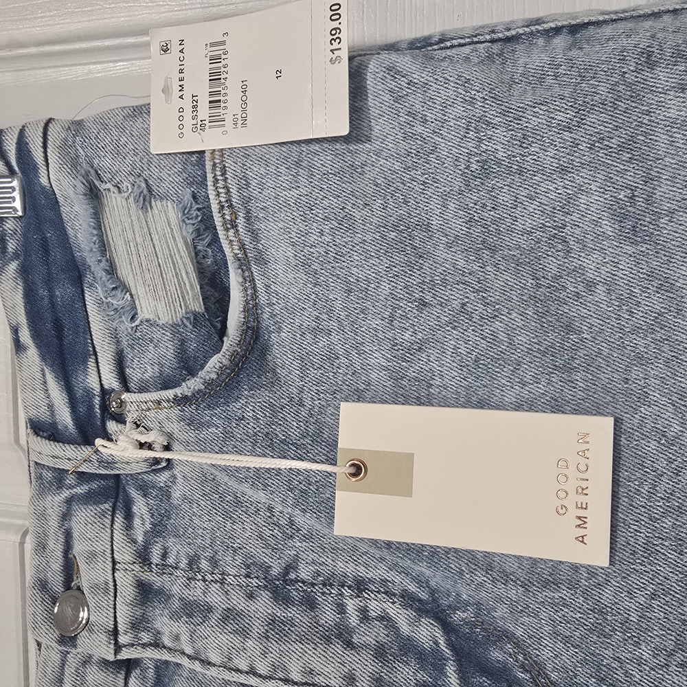 Good American High Rise Blue Jeans